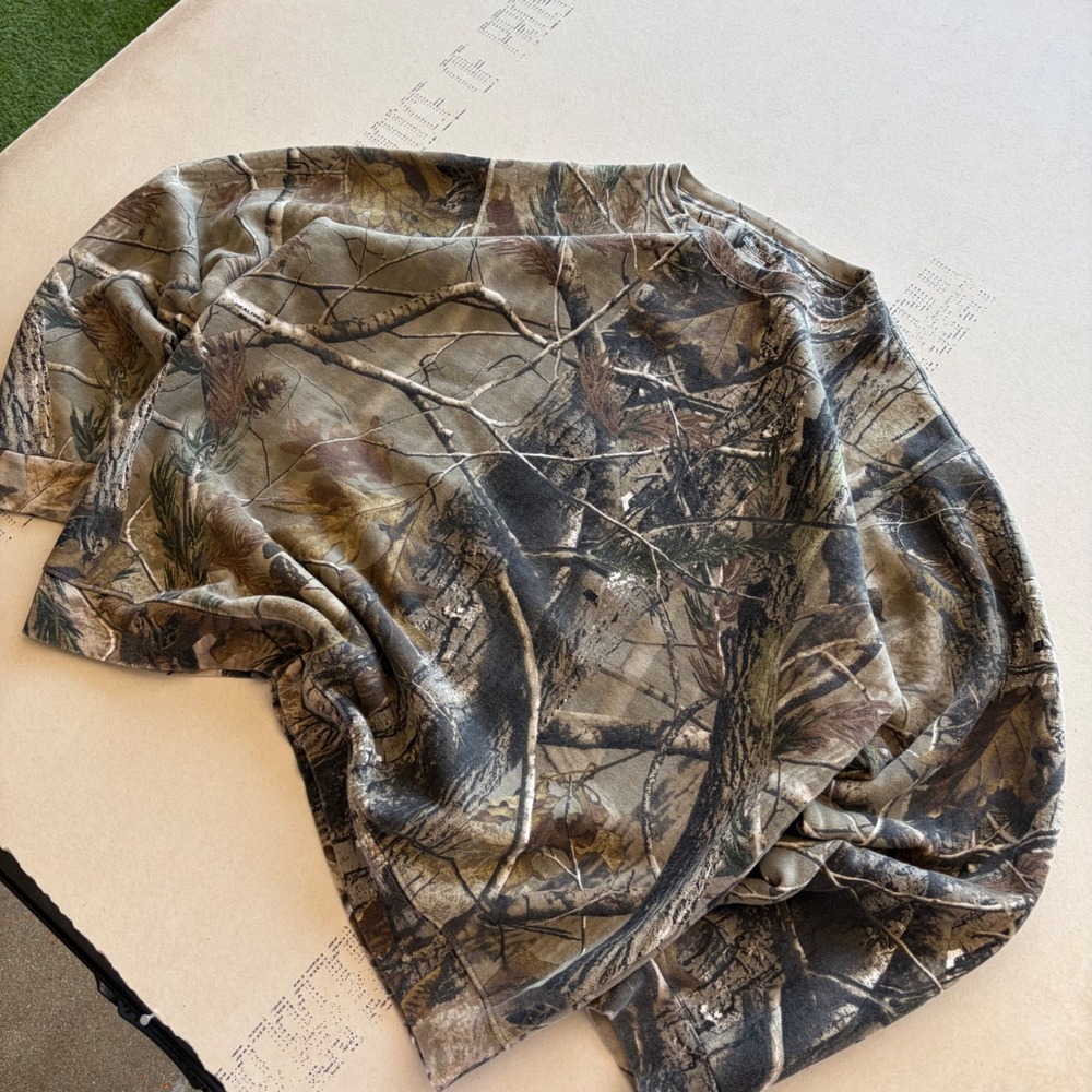 Vintage Y2K Realtree Camo Crewneck